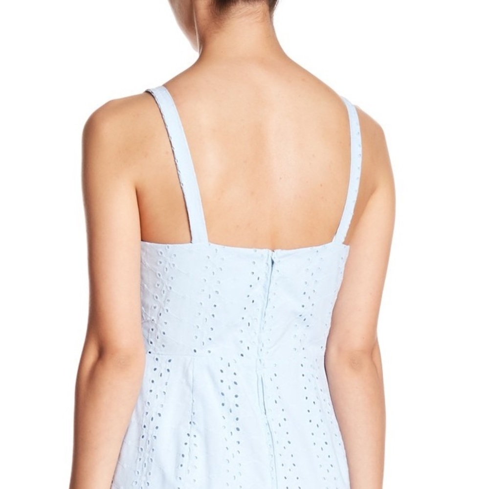 CAD Eyelet Bib Short Dress - Picture 3 of 4